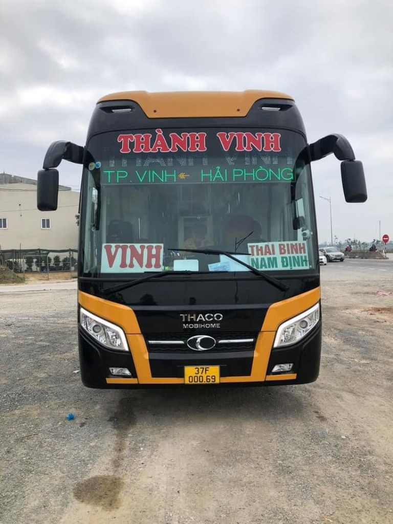 Xe khách Hải Phòng - Vinh Nghệ An - Thành Vinh đảm bảo đi đúng giờ, không bắt khách dọc đường nên khách hàng rất ưa thích.