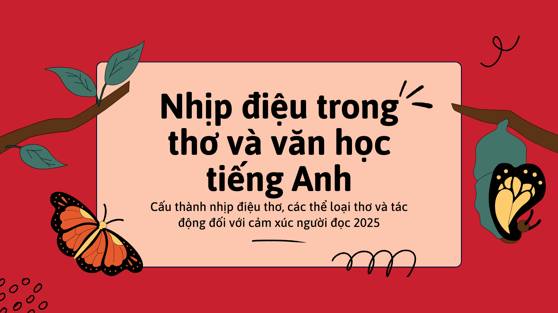 Nhịp điệu trong thơ và văn học tiếng Anh