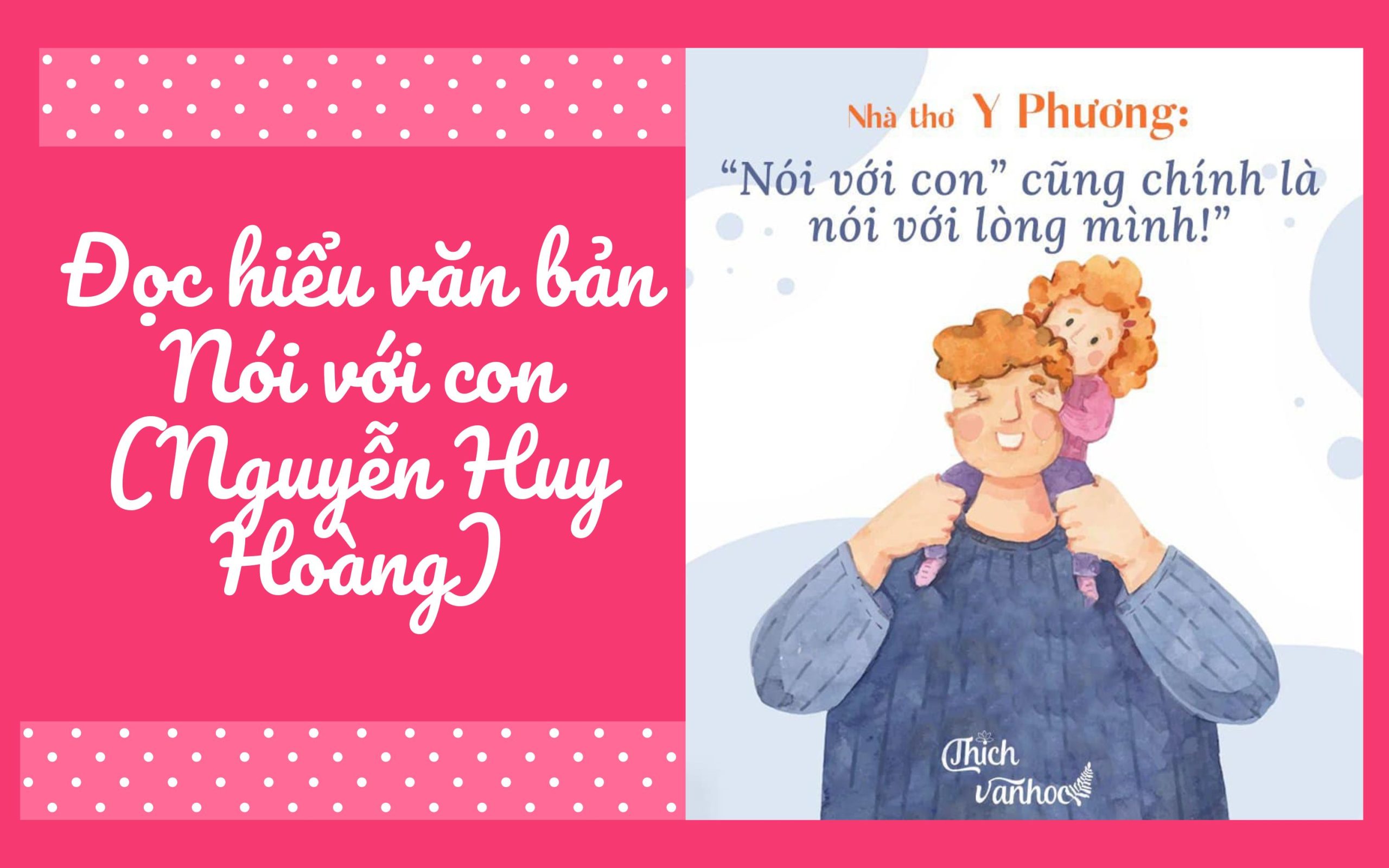 noi voi con doc hieu