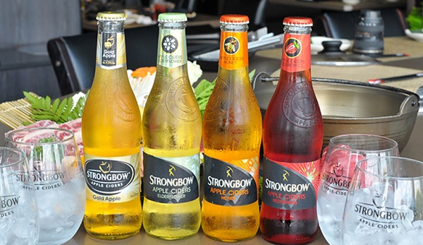 Nồng độ cồn trong bia Strongbow là bao nhiêu?
