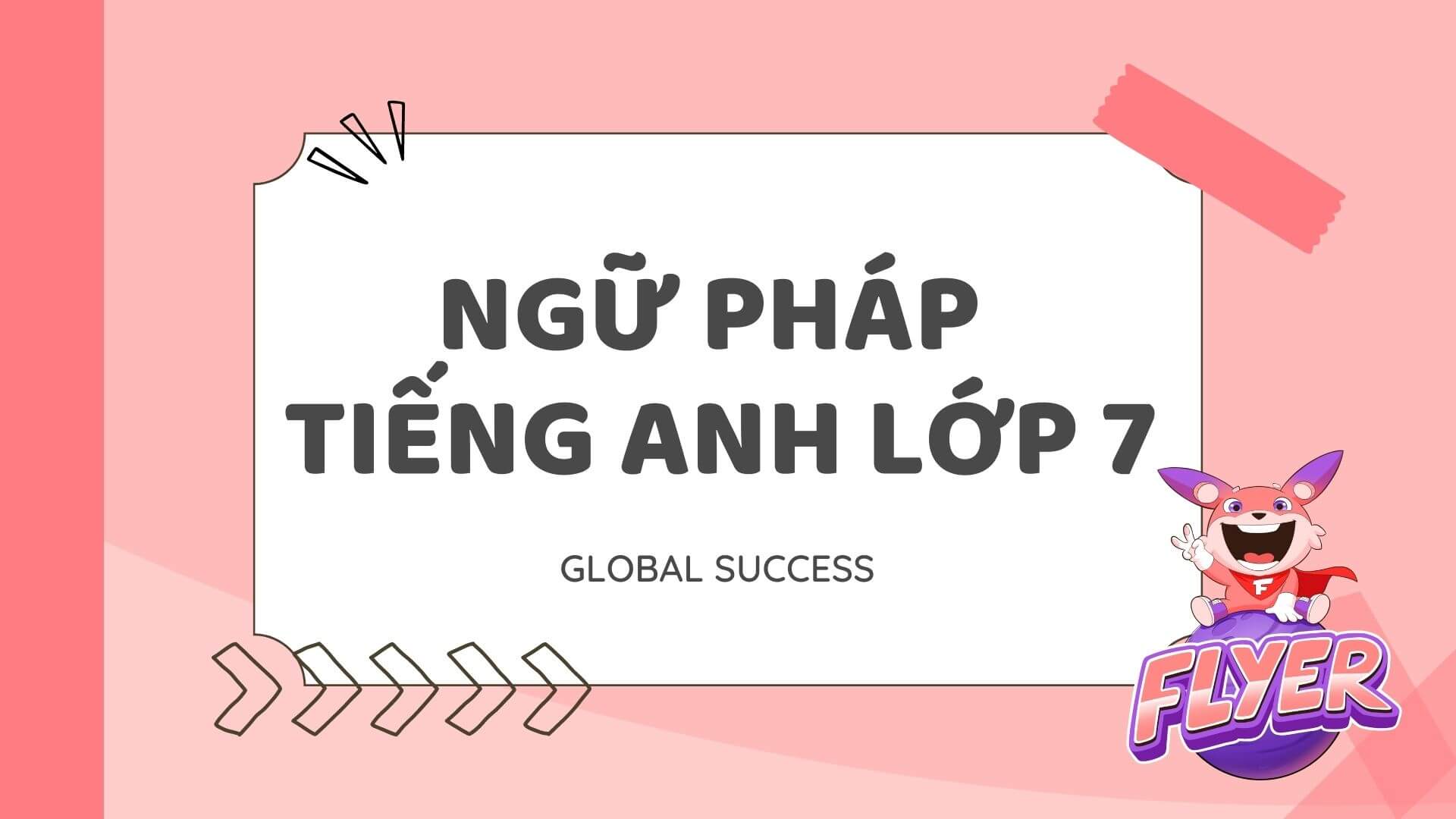 Ngữ pháp tiếng Anh lớp 7