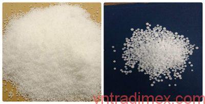 Hình ảnh ngoại quan của phân đạm urea