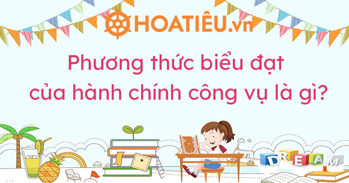 Sơ đồ các phương thức biểu đạt