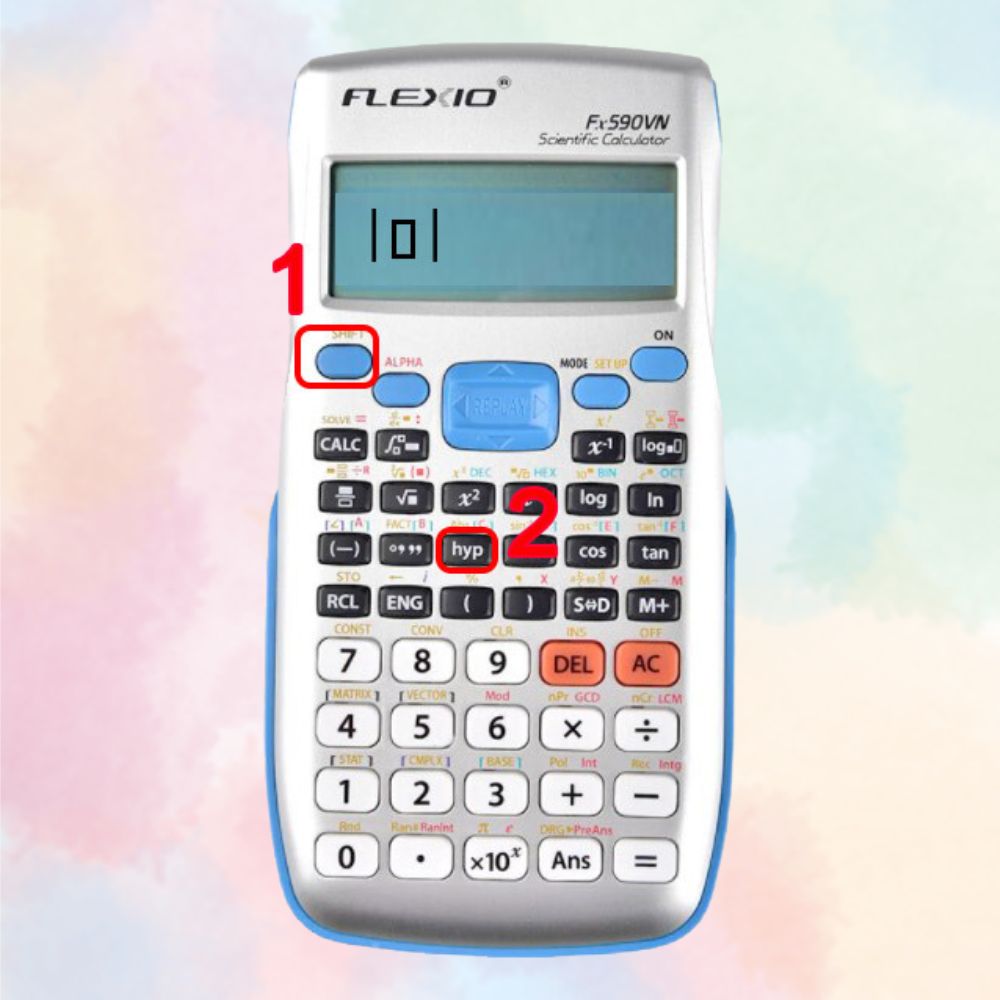 Cách bấm trị tuyệt đối trên máy tính Casio 570