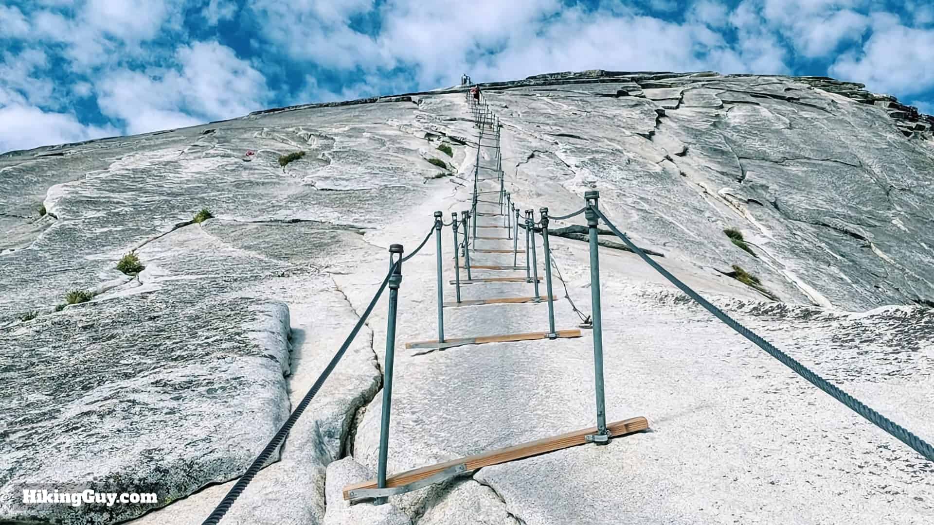 Half Dome Cables Closeup