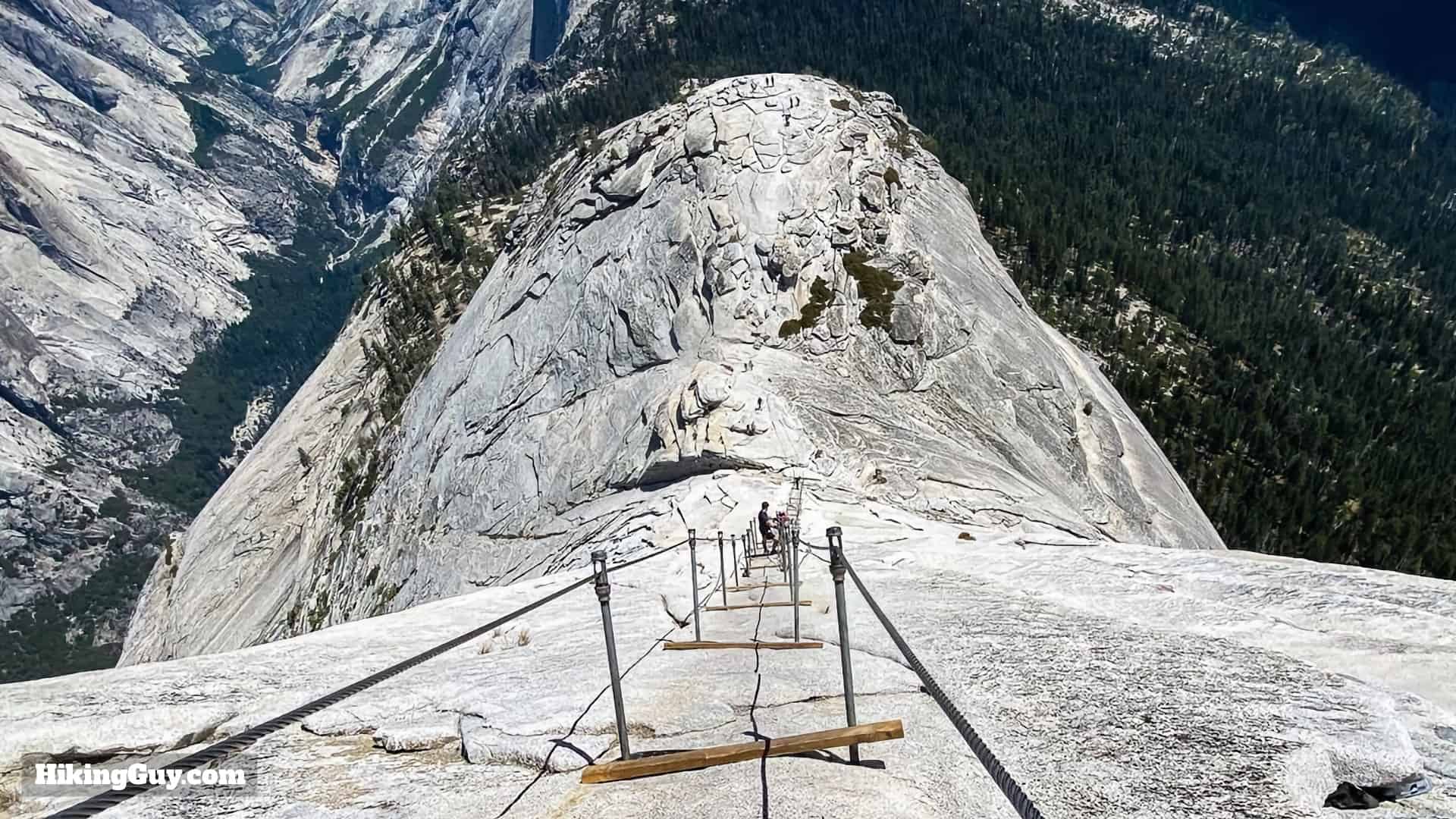 Traffic On Half Dome Cables