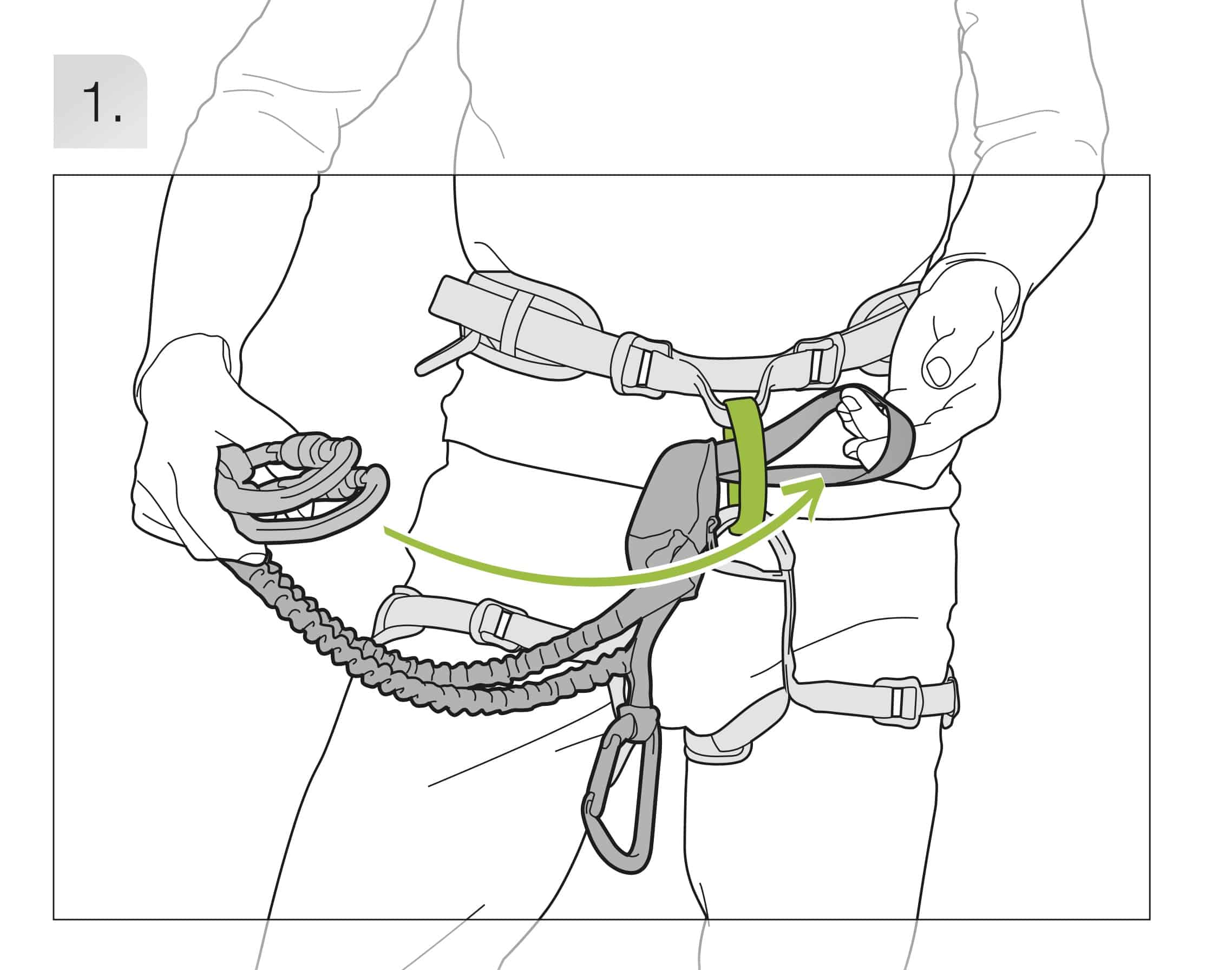 Setting Up Via Ferrata 2