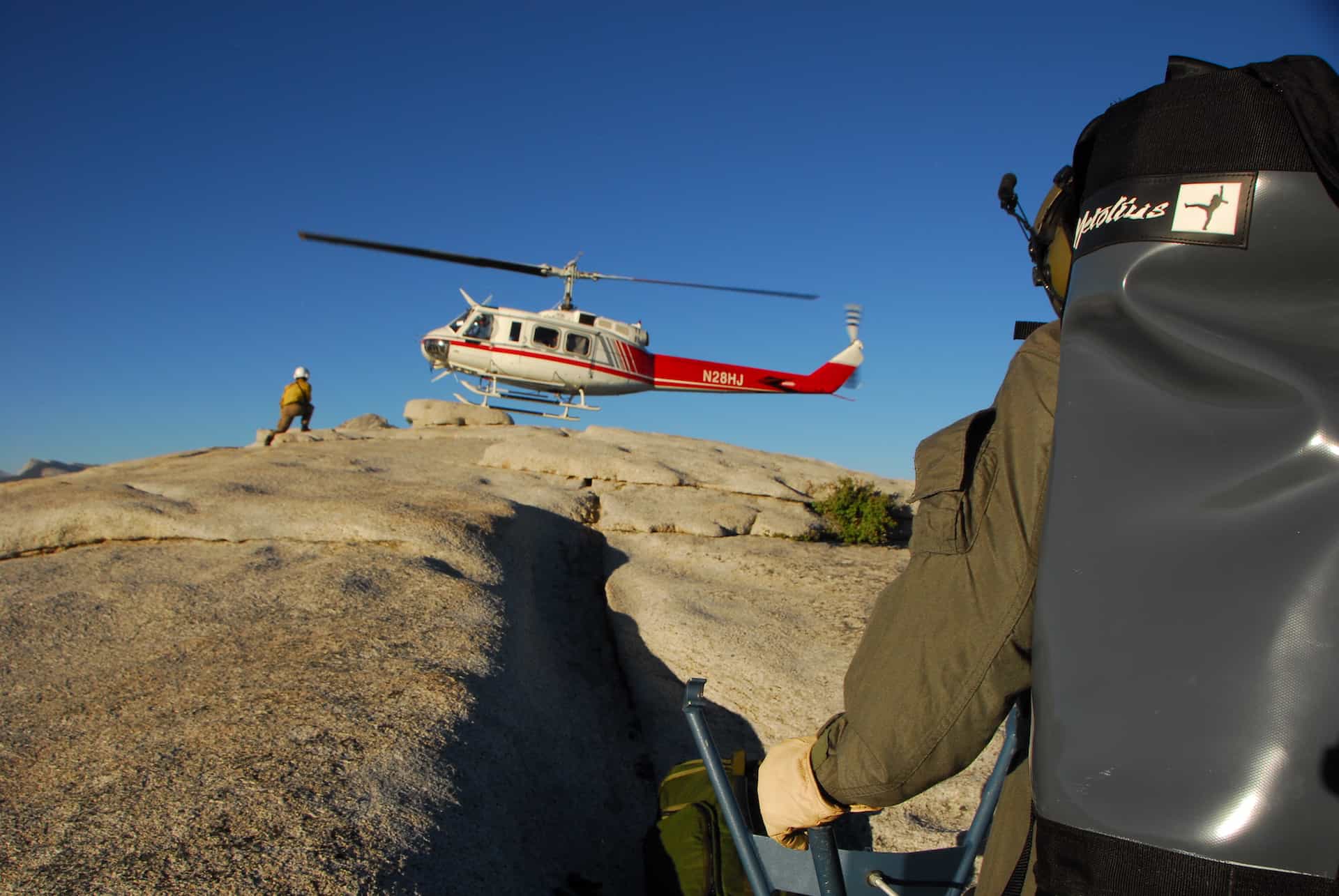 Search And Rescue At Half Dome Yosemite National Park