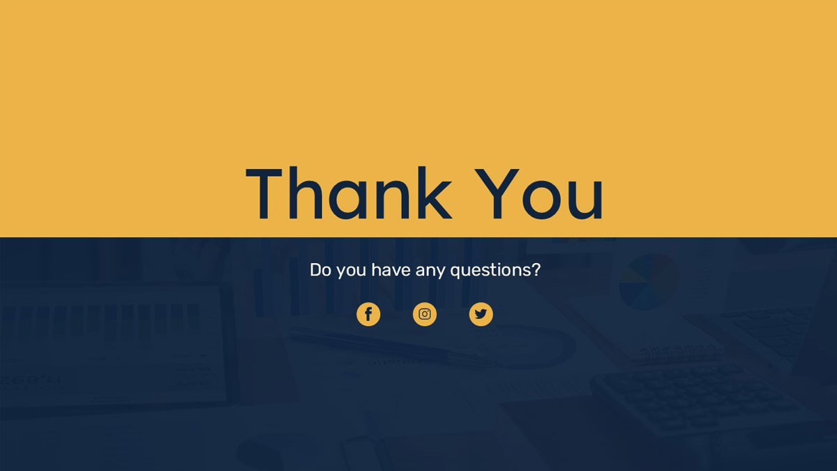 Lý do nên làm hình nền slide thank you for watching