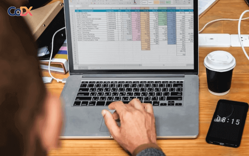 file quản lý công văn đi đến bằng excel