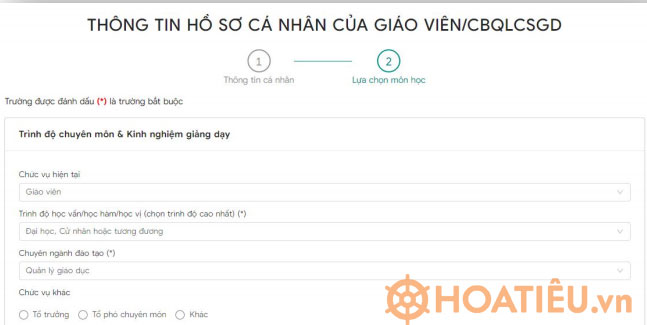 Hướng dẫn đăng ký học mô đun 4 đại trà