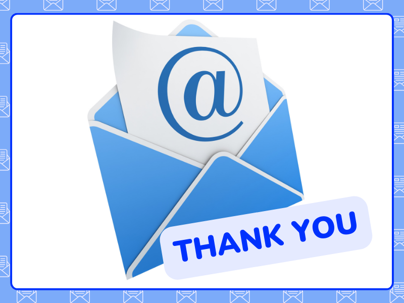 Viết cảm ơn bằng tiếng Anh trong email