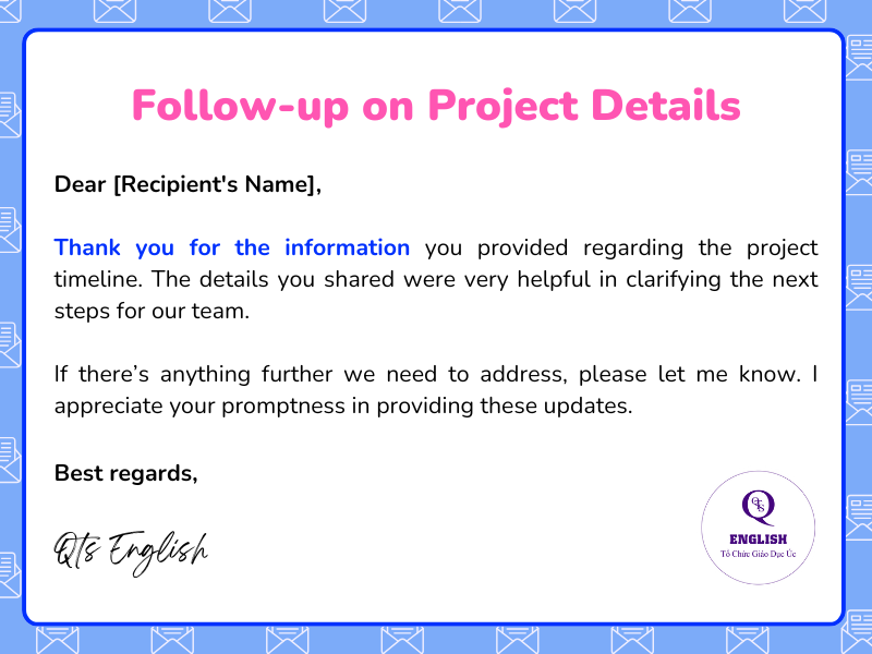 Cách nói cảm ơn bằng tiếng Anh trong email