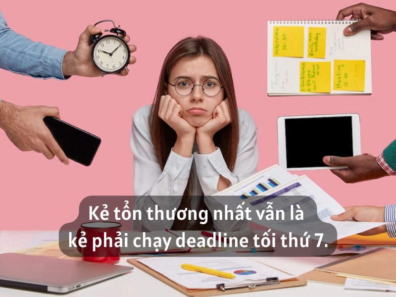 Status hài hước về công việc 