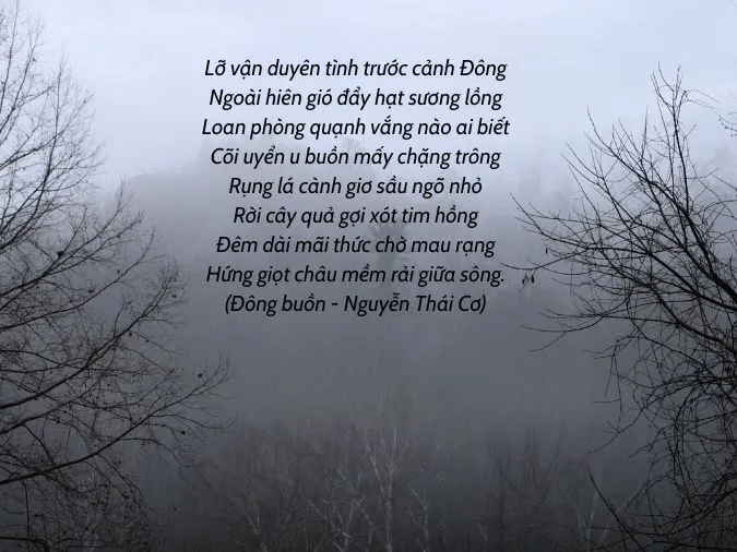 thơ hay mùa đông 9
