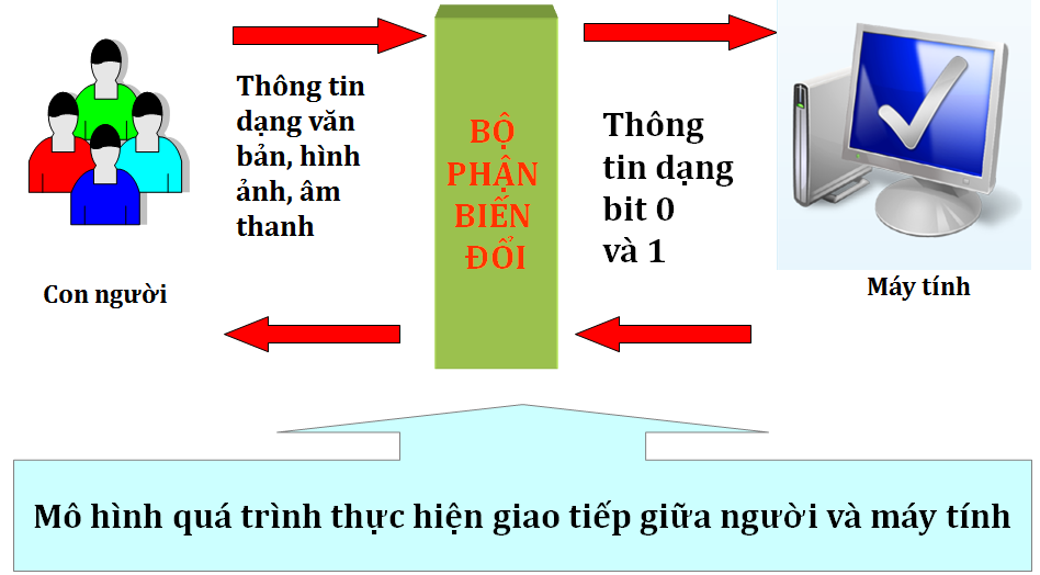 thong tin trong may tinh duoc bieu dien duoi dang