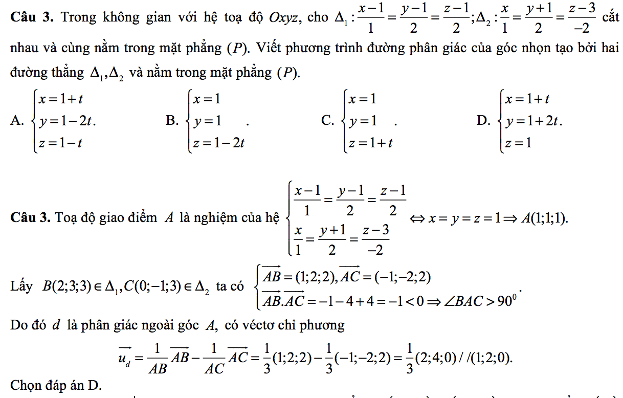 tim toa do truc tam h trong oxyz 1