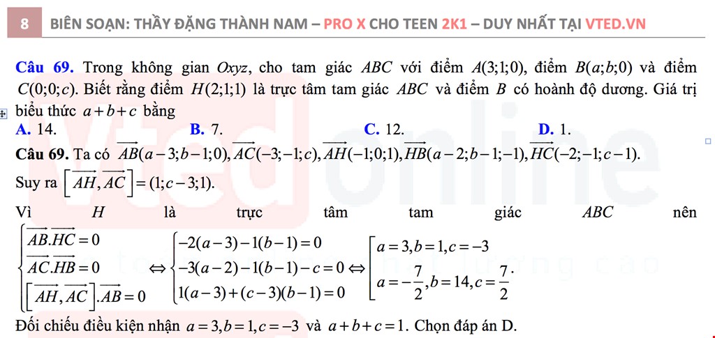 tim toa do truc tam h trong oxyz 7