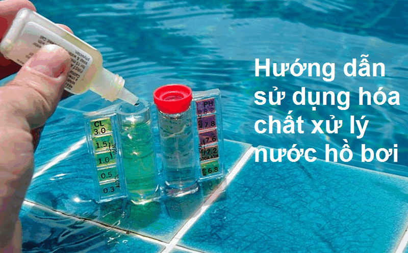 Hướng dẫn xử lý nước hồ bơi hiệu quả