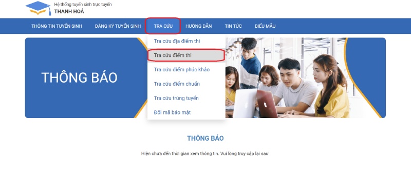 Tra cứu điểm thi tuyển sinh lớp 10 Lào Cai bằng link tra cứu