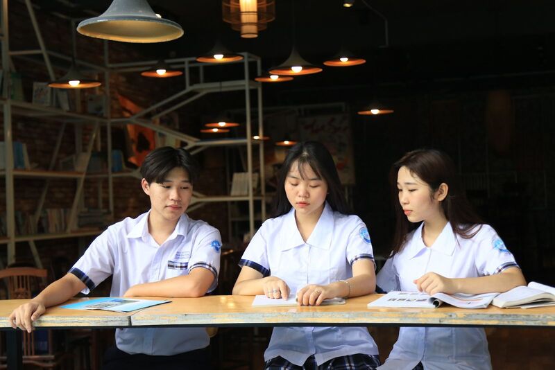 Cơ sở vật chất của trường THPT Trần Cao Vân 