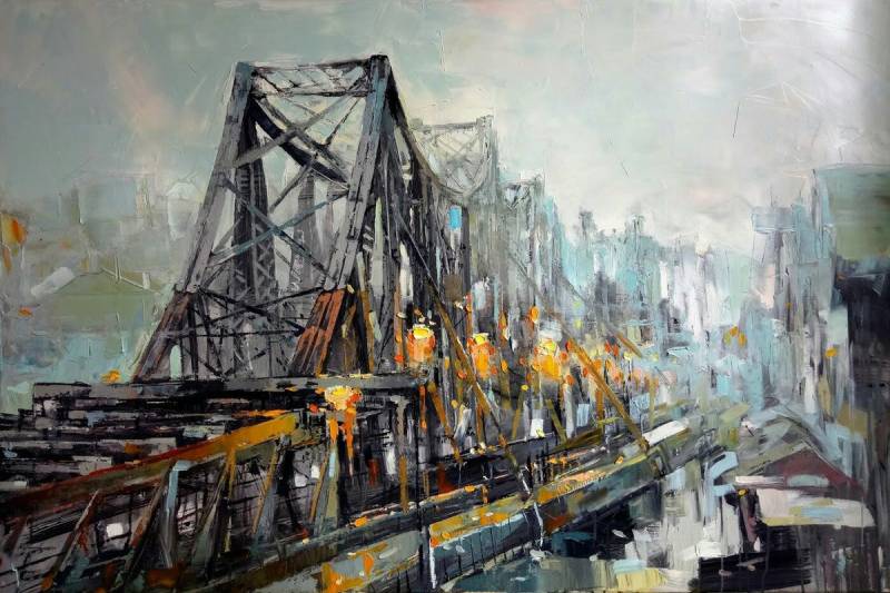 vẽ tranh di tích lịch sử Việt Nam đầy cảm hứng