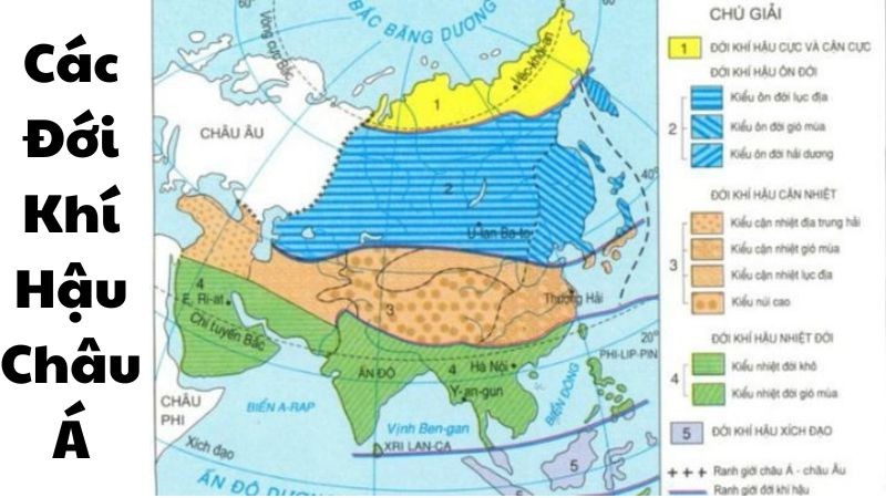 Các đới khí hậu trên Trái đất, Việt Nam nằm ở đới nào?