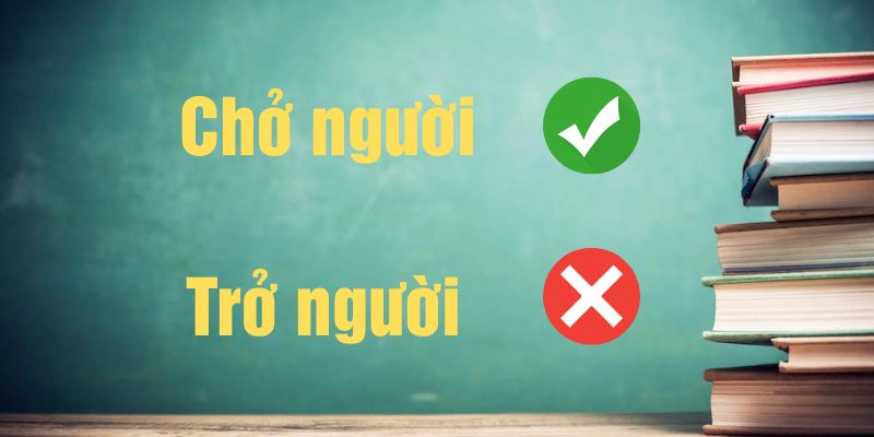 Trở người hay chở người