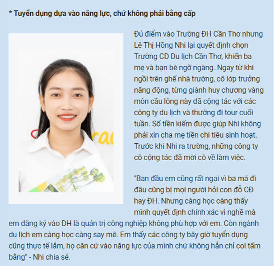 truong cao dang du lich can tho