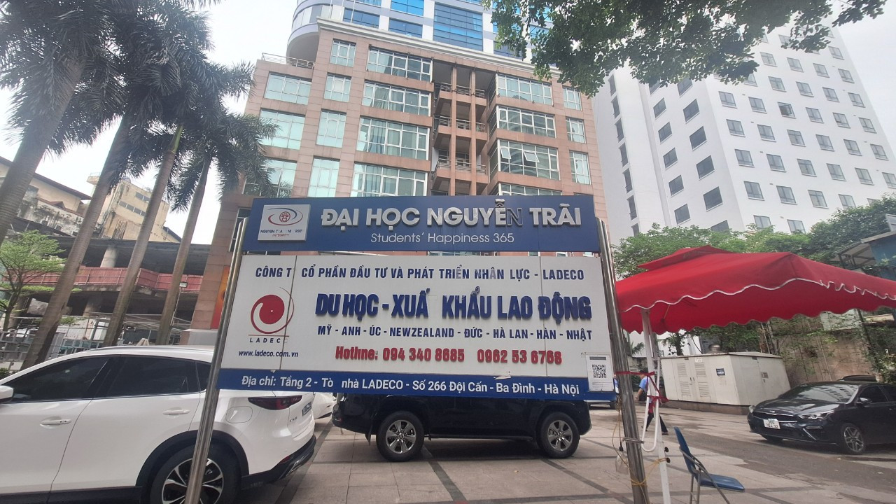 Đối với ngành Quản trị kinh doanh, sinh viên sẽ được thực tập tại một số doanh nghiệp điển hình như Công ty CP tập đoàn TLC... (Ảnh: chụp màn hình)