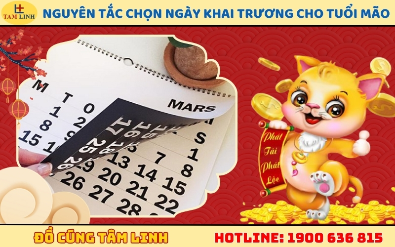 Nguyên tắc chọn ngày khai trương cho tuổi Mão