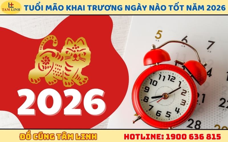 Tuổi Mão khai trương ngày nào tốt năm 2026