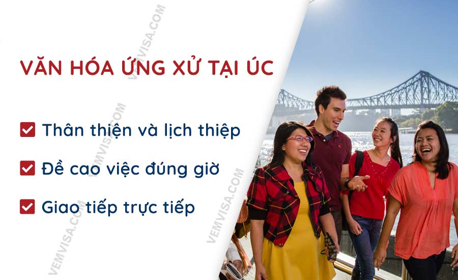 Văn hóa ứng xử tại Úc