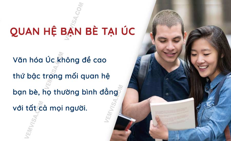 Quan hệ bạn bè tại Úc