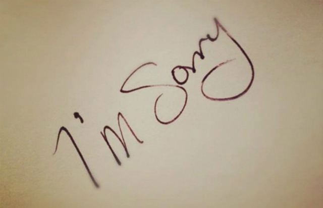 Những lời xin lỗi hay nhất