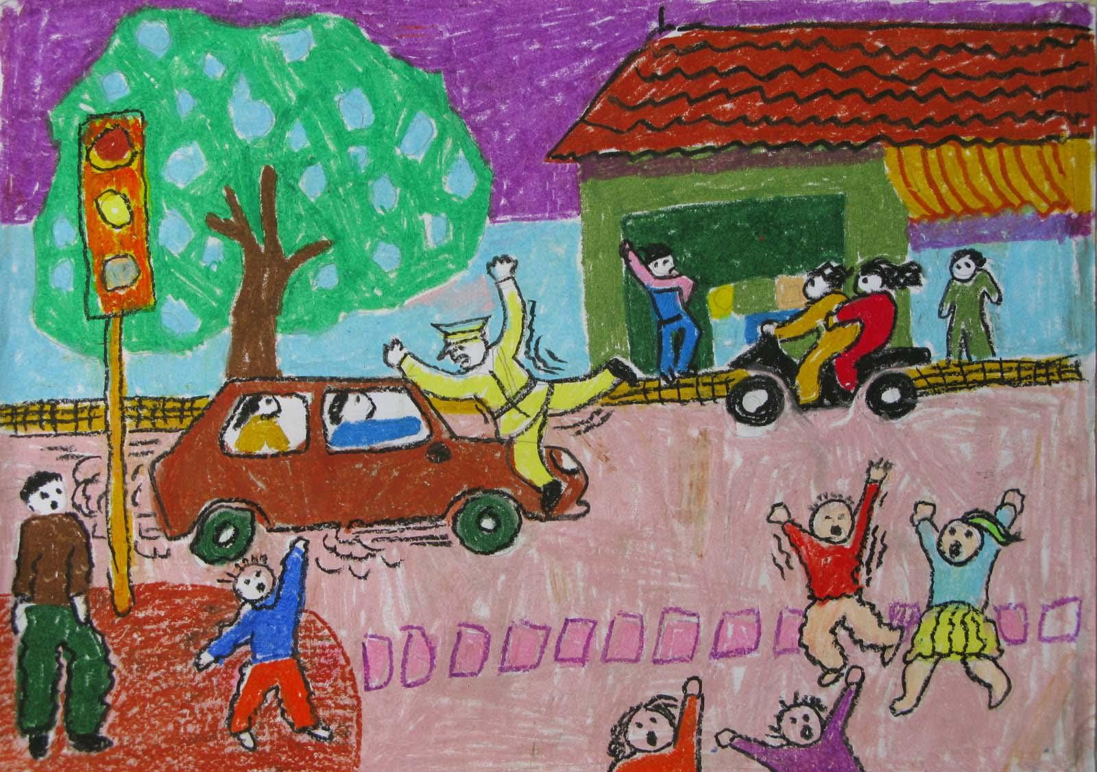 ve an toan giao thong lop 3 10