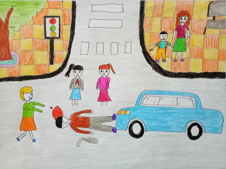 ve an toan giao thong lop 3 14