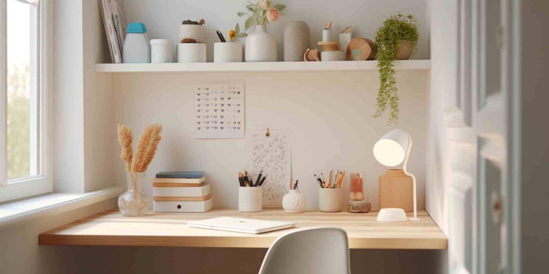 Trang trí góc bàn với nhiều ánh sáng (Nguồn: Sưu tầm)