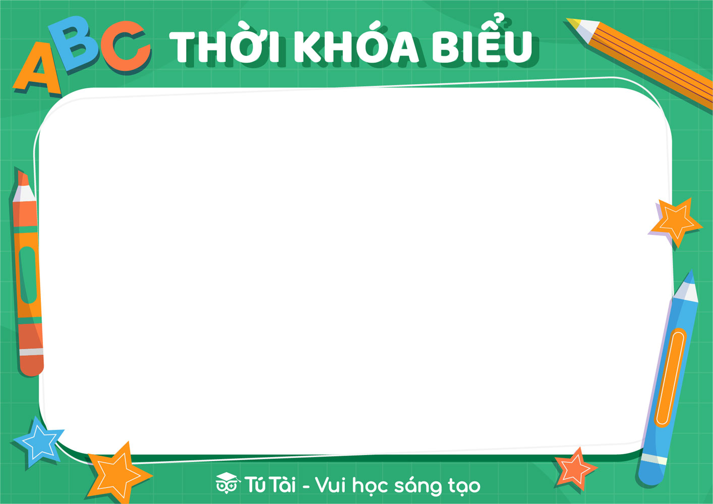 Mau thoi gian bieu file word