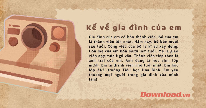 Kể về gia đình