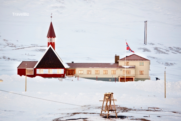 Một nhà thờ ở Svalbard