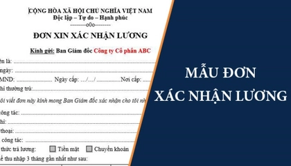 mau xac nhan luong