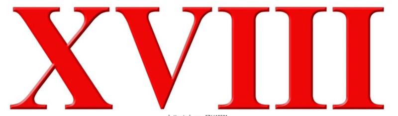 Tuyệt chiêu học số la mã 18 hiệu quả nhất. (Ảnh: Sưu tầm internet)