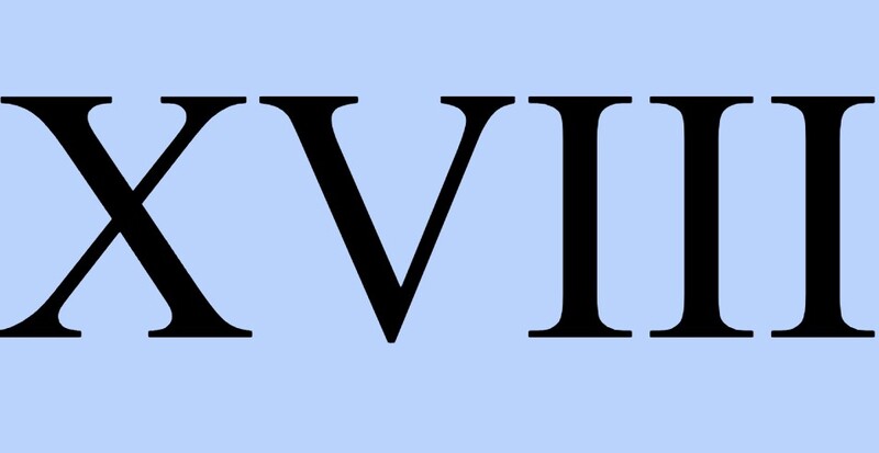 Hướng dẫn cách đọc và viết số 18 trong số la mã chi tiết nhất