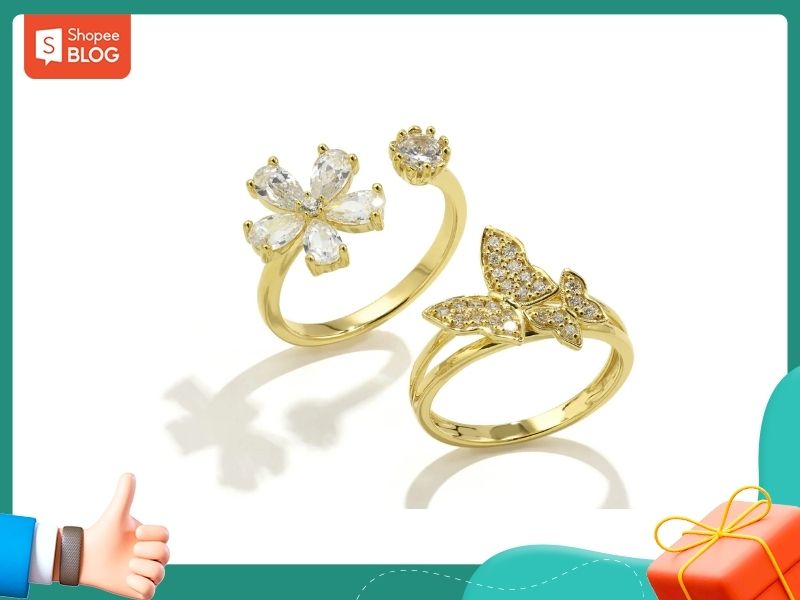 Các loại trang sức vàng