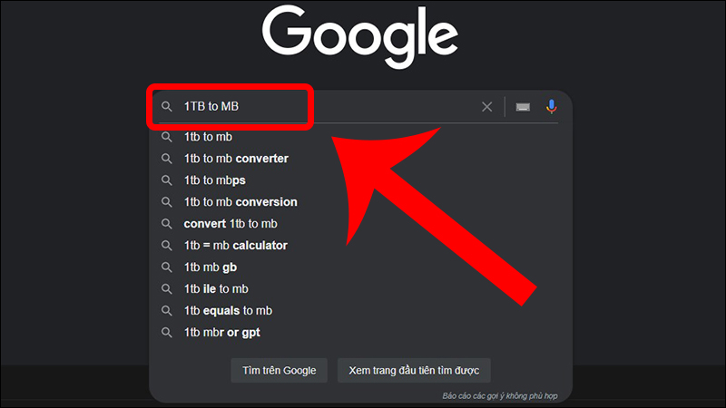 Phần phía sau từ