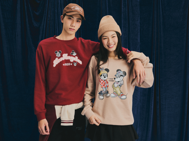 áo nỉ sweater mickey tặng crush 3/12