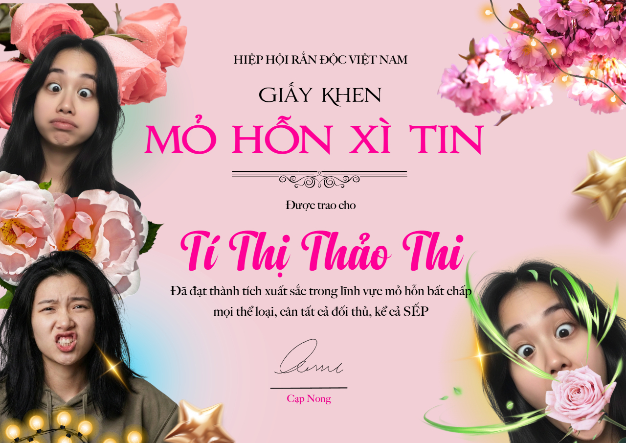 99+ Mẫu Giấy chứng nhận tình yêu, Giấy khen hài hước troll bạn bè độc lạ, vui nhộn, Thiết kế Bằng khen online miễn phí