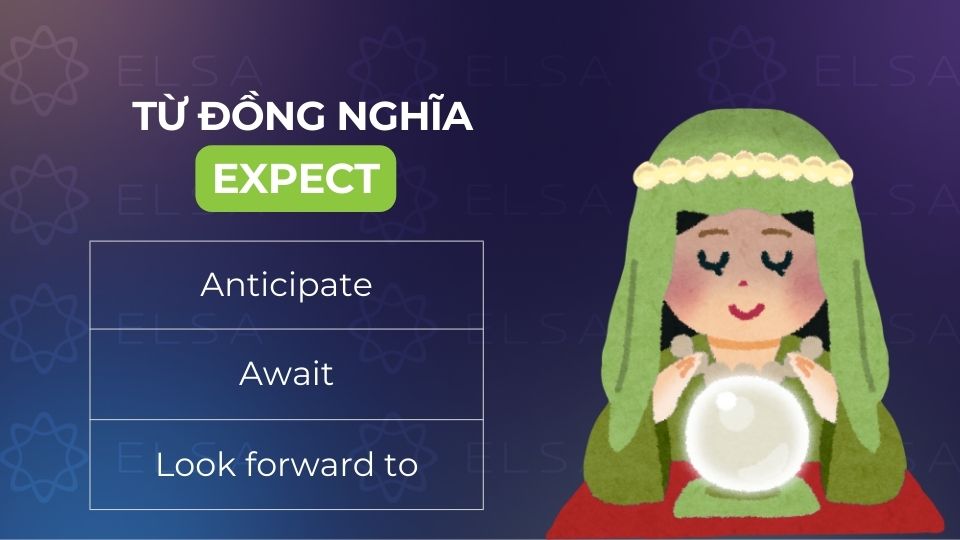 Từ đồng nghĩa với expect