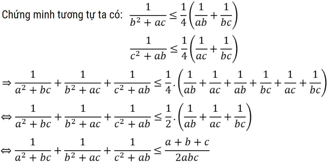 bài 3 giải 2 bất đẳng thức côsi lớp 9
